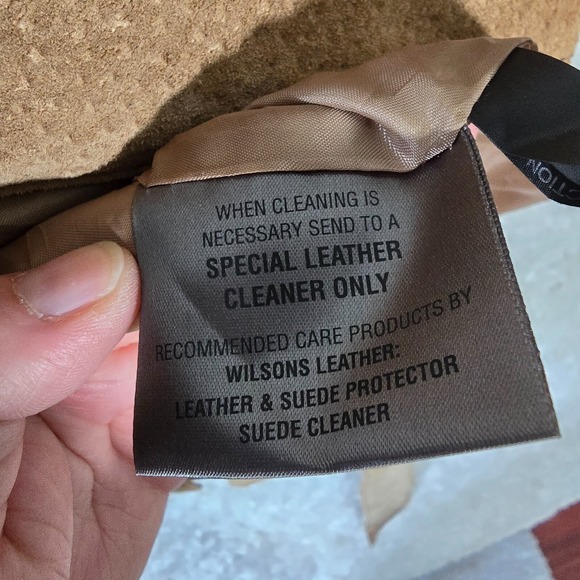 Wilsons Women’s Suede Leather Jacket Brown Belted Size Medium Western Cowgirl - Picture 7 of 16